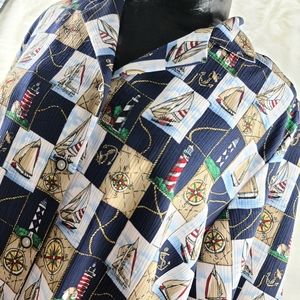 Vintage BON WORTH Sailor Shirt Super Cool